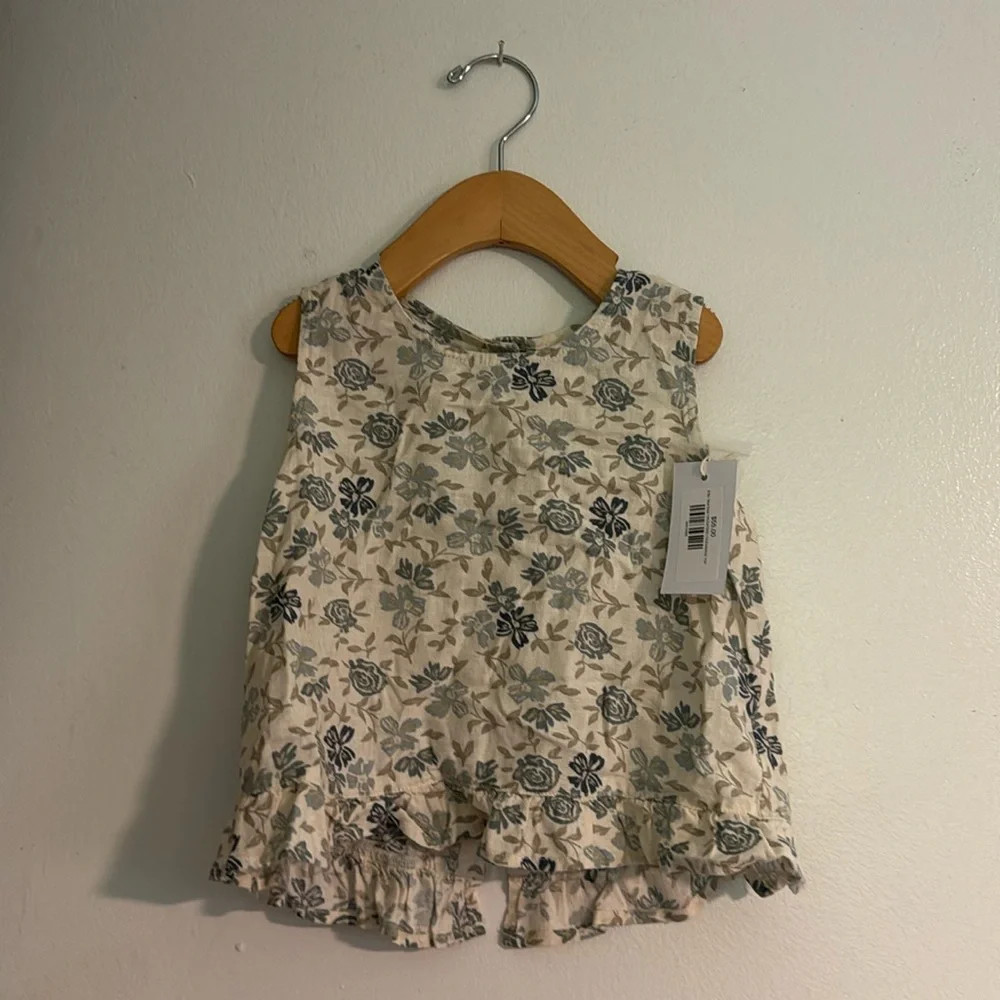 NWT Rylee + Cru shirt skirt set